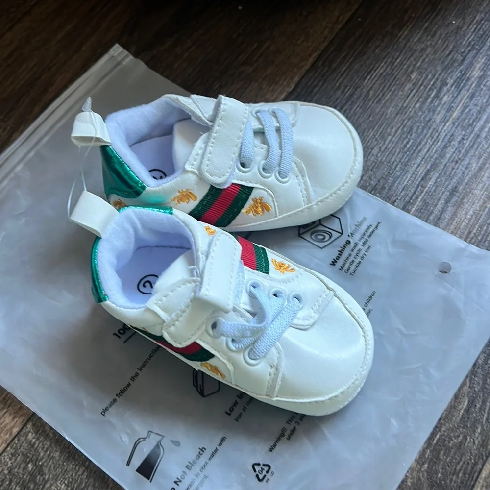 Star & Bee Baby Shoes